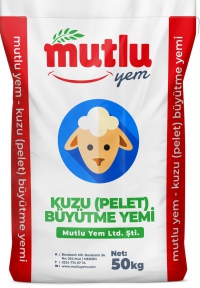 Kuzu büyütme yemi pelet 